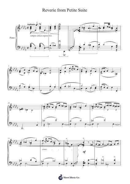 Petite Suite: Reverie Sheet Music by Alexander Borodin-Arr.Gemfoe Conchey
