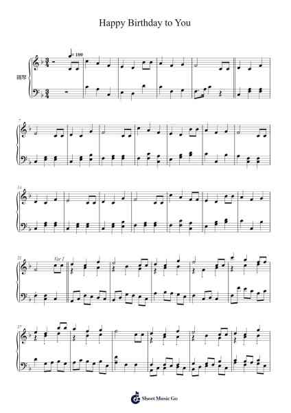 Happy Birthday to You Sheet Music by Haydice Hornley-Arr.Toddjoy