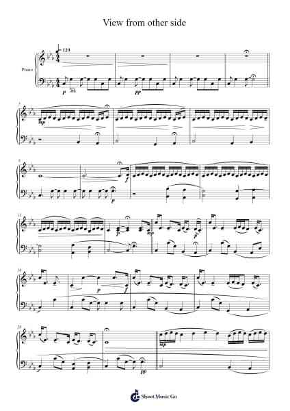 View from other side Sheet Music by undefined-Arr.Fordtodd