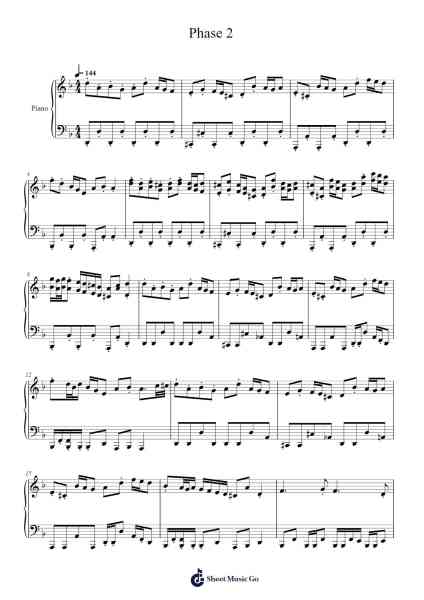 Phase 2 Sheet Music by undefined-Arr.Hebart Timron