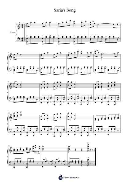 Saria's Song/Lost Woods - Ocarina of Time Sheet Music by Koji Kondo-Arr.Kepmill Rexbloor