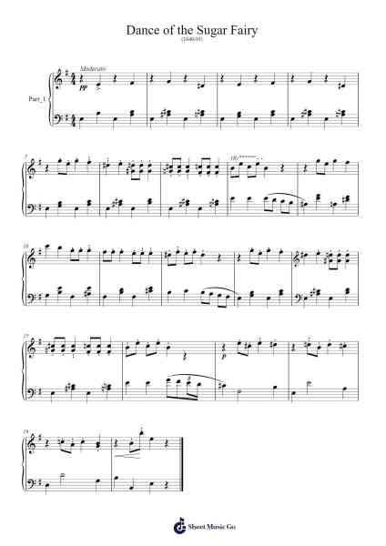 Dance of the Sugar Fairy Sheet Music by undefined-Arr.Griries