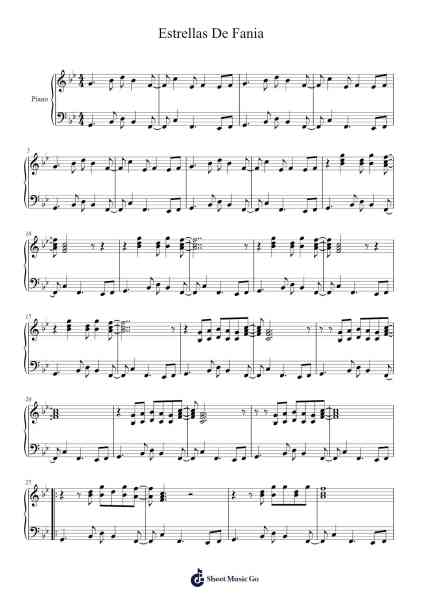 Estrellas De Fania Sheet Music by undefined-Arr.Holmesmax