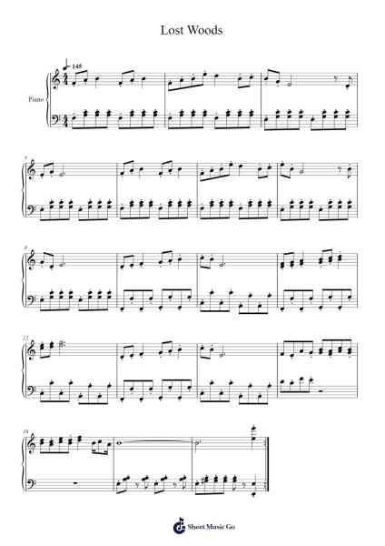 Lost Woods Sheet Music by undefined-Arr.Mattvey Chilrick