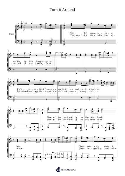 Turn it Around Sheet Music by Pumens Faulkgrant-Arr.Joneshouse