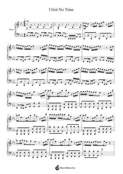 I Got No Time Sheet Music by The Monkees-Arr.Kirkmaltz