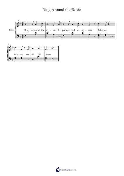 Ring Around the Rosie Sheet Music by Anonymous-Arr.Chrisphael Reedno