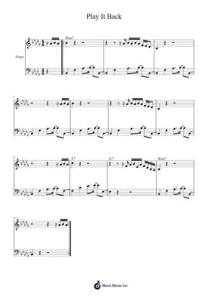 Play It Back Sheet Music by Dr. Lonnie Smith-Arr.Bobpritt Kathpril