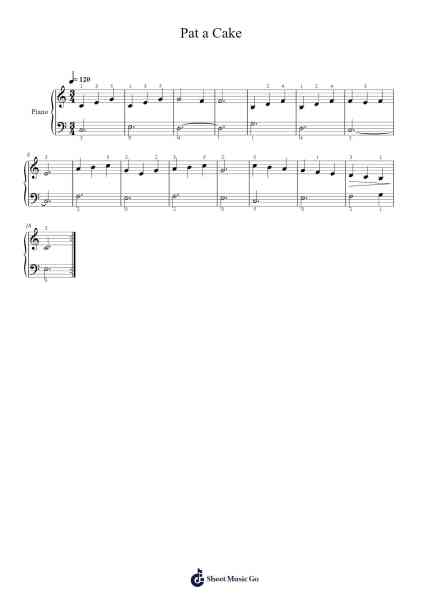 Pat a Cake Sheet Music by Lutricia Moulmax-Arr.Fitzbaird Marreade