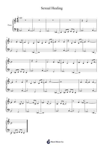 Sexual Healing Sheet Music by Marvin Gaye-Arr.Wolflor Coltrid