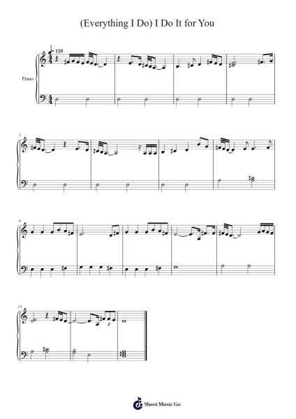 (Everything I Do) I Do It for You Partitura de Bryan Adams-Arr.Simpmark