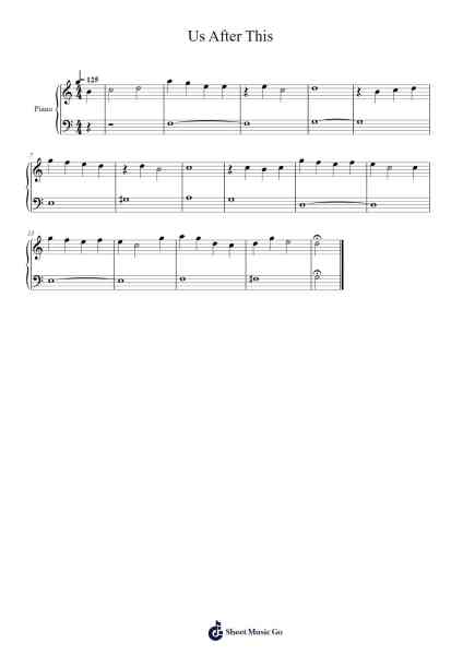 Us after this Sheet Music by Mayday-Arr.Bairddict Sasback