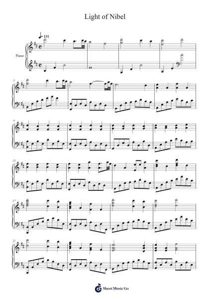 Ori and the Blind Forest: Light of Nibel Sheet Music by Gareth Coker-Arr.Manpiers
