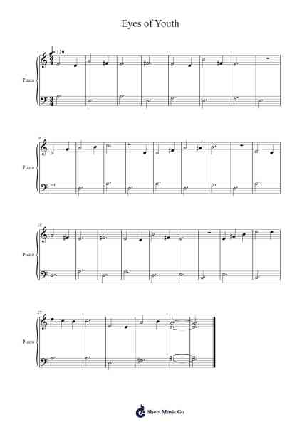Eyes of Youth Sheet Music by Irving Berlin-Arr.Frannence Harstowe
