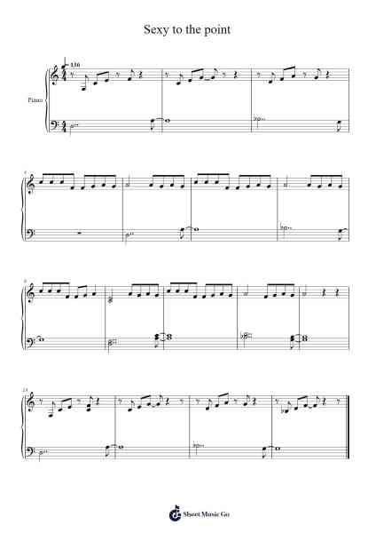Sexy to the point Sheet Music by Ariana Grande-Arr.Keatssoll