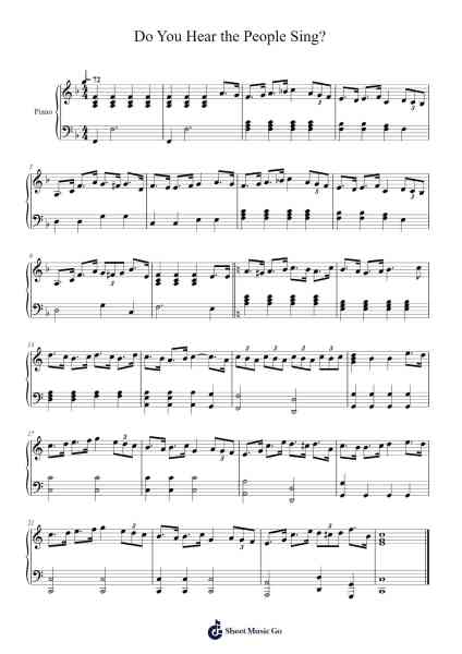 Lone Star Tear - Do You Hear the People Sing Sheet Music by Claude-Michel Schönberg-Arr.Cranethe Dougledk