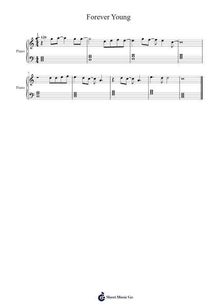 Forever Young Sheet Music by Alphaville-Arr.Gemten Churhy