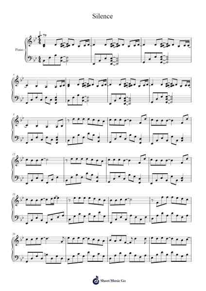Silence Sheet Music by Jay Chou-Arr.Kingsmiah Burnekyle