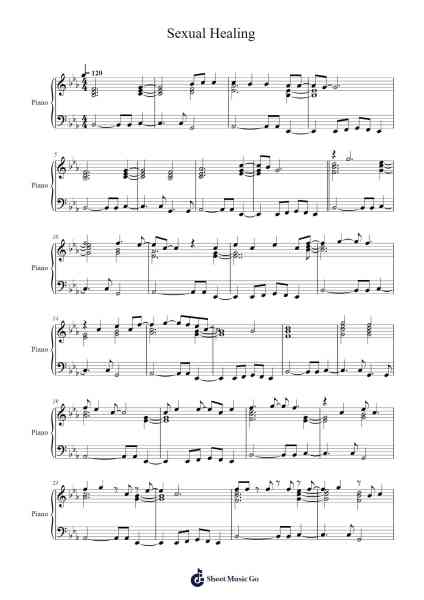 Sexual Healing Sheet Music by Marvin Gaye-Arr.Kyleyy