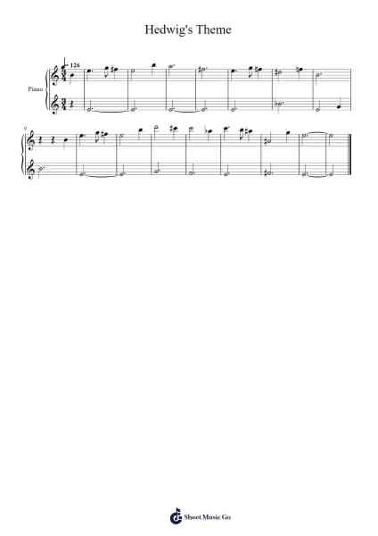 Hedwig's Theme – Harry Potter Sheet Music by John Williams-Arr.Virquinn Hoodvid