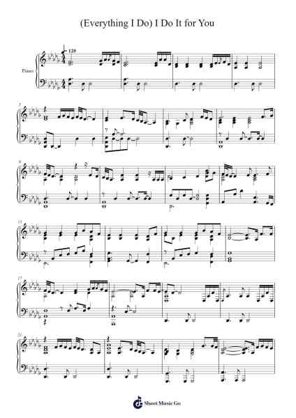 (Everything I Do) I Do It for You Partitura de Bryan Adams-Arr.Leeles Stoweser