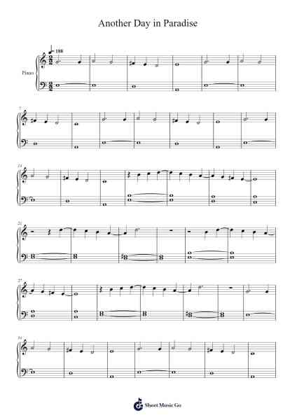 Another Day in Paradise Sheet Music by Phil Collins-Arr.Trollstal