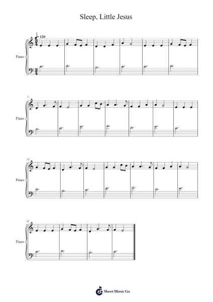 Sleep, Little Jesus Sheet Music by Polish Traditional-Arr.Feltrid