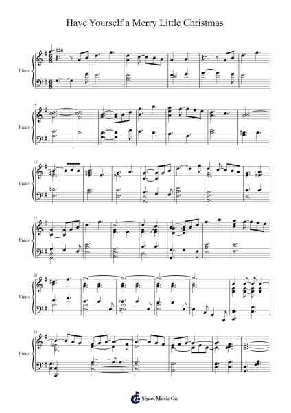 Have Yourself a Merry Little Christmas Sheet Music by Hugh Martin-Arr.Gemcol Nemott