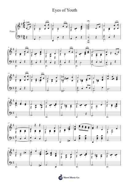 Eyes of Youth Sheet Music by Irving Berlin-Arr.Bardtrid