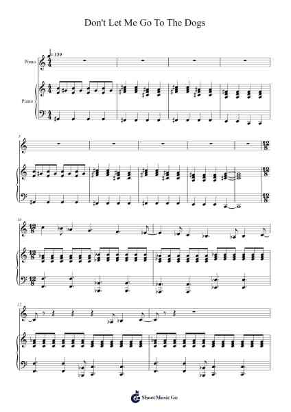 Don't Let Me Go To The Dogs Sheet Music by R. Stevie Moore-Arr.Rusden