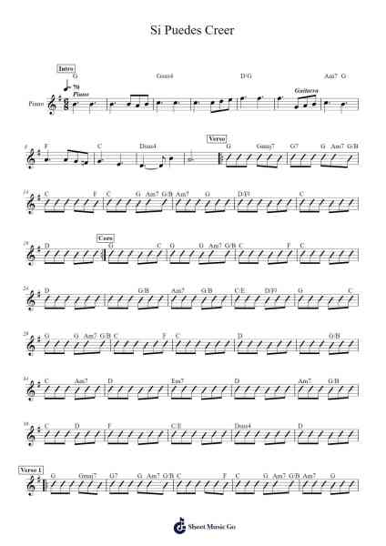 Si Puedes Creer Sheet Music by Marcos Witt-Arr.Pulborg Ridean