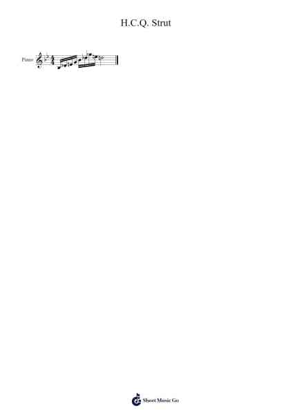 H.C.Q. Strut Sheet Music by Django Reinhardt/Stephane Grappelli-Arr.Danchi