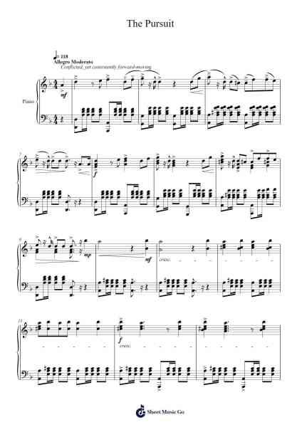 The Pursuit (From The Hero's Journey Collection) Sheet Music by Aw Ke Shen-Arr.Bardse Halwatt