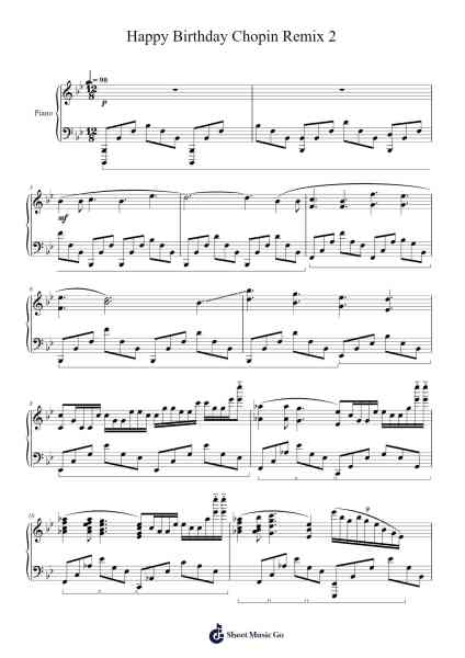 Happy Birthday Sheet Music by hi2khoi-Arr.Spenborg