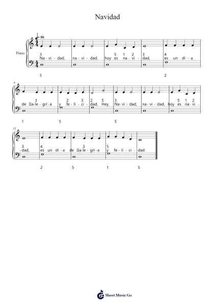 Navidad Sheet Music by Luis Menacho-Arr.Maltzster Colcott