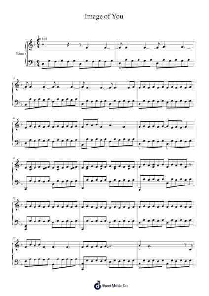 Image of You Sheet Music by Johannes Bornlöf-Arr.Borglass