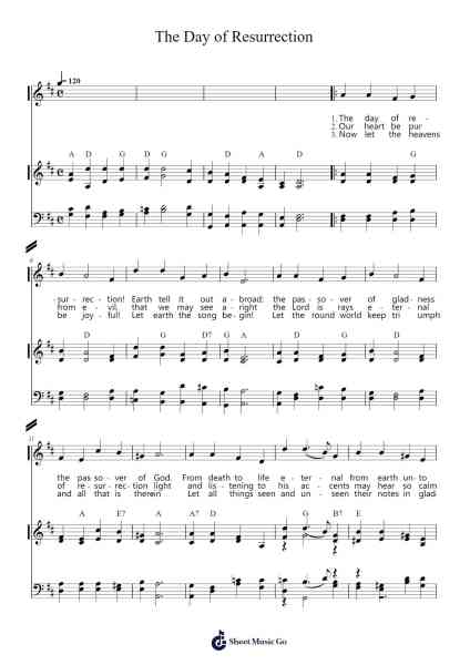 The Day of Resurrection Sheet Music by Henry Smart-Arr.Sidlaide Quincoln