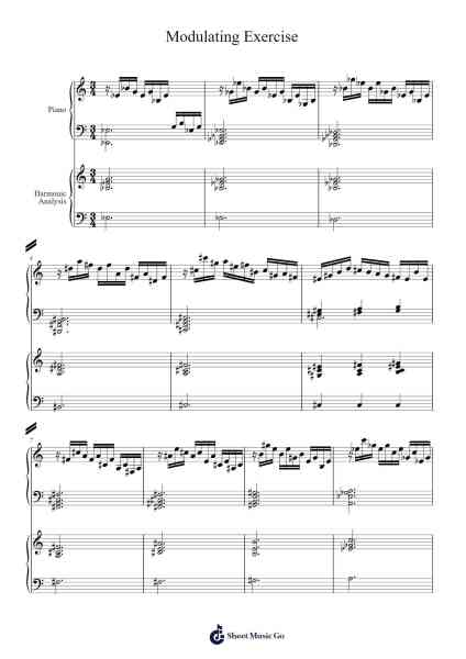 Modulating Exercise Sheet Music by drowssap2-Arr.Duttdes Dawnpril
