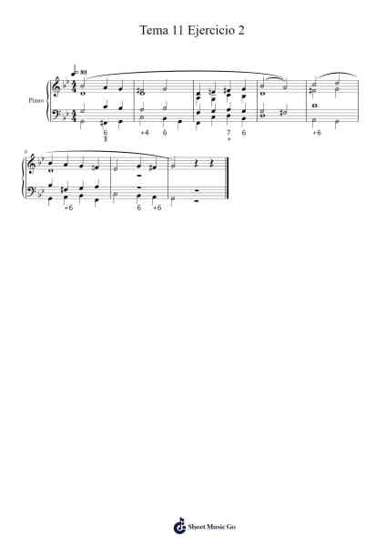 Tema 11 Ejercicio 2 Sheet Music by Gonzalo Blázquez Cobo-Arr.Inbuck