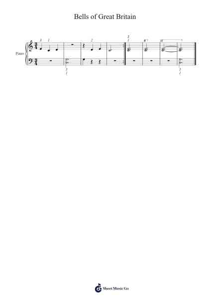 Bells of Great Britain Sheet Music by Nancy and Randall Faber-Arr.Hores