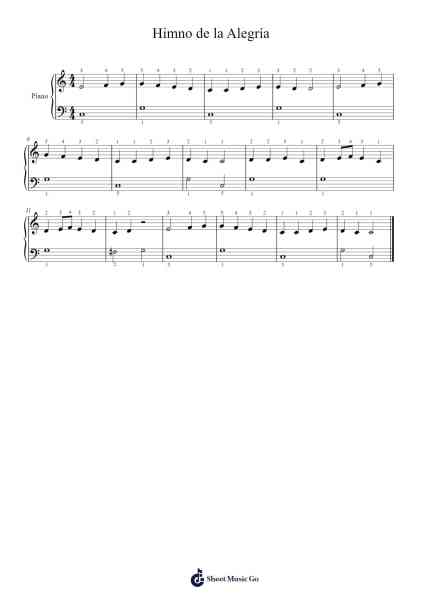 Symphony No. 9 in D Minor, Op. 125: IV. Ode to Joy Sheet Music by Ludwig van Beethoven-Arr.Ninah