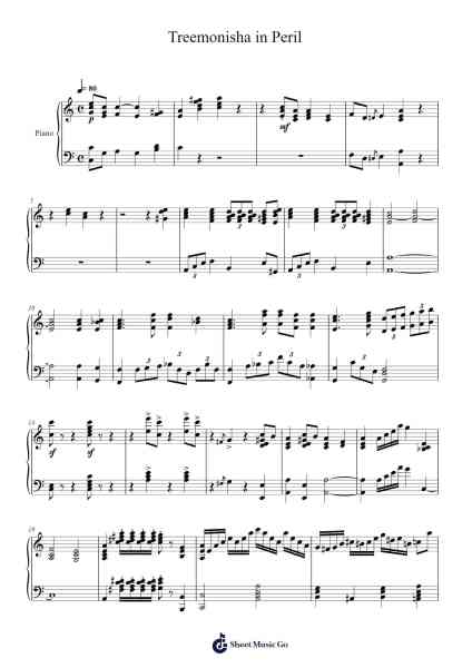 Treemonisha in Peril Sheet Music by Scott Joplin-Arr.Charnal Tayward