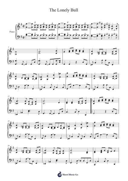 The Lonely Bull Sheet Music by Herb Alpert & The Tijuana Brass-Arr.Wymo