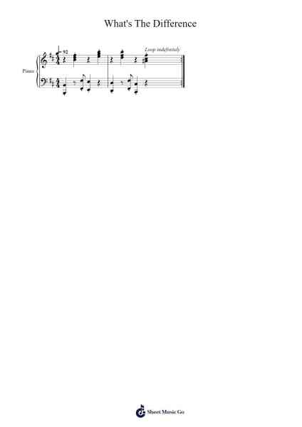 What's The Difference Sheet Music by Dr. Dre/Eminem/Xzibit-Arr.Gailma