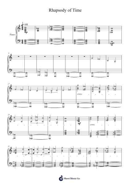 Rhapsody of Time Sheet Music by Ramsthey Rexjoel-Arr.Odewyatt