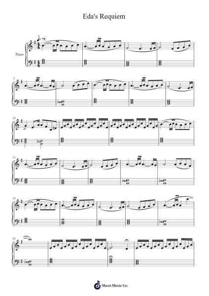 Eda's Requiem Sheet Music by Brad Breeck-Arr.Kepmill Rexbloor