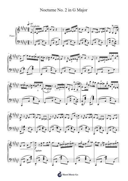 Nocturne No. 2 in E Flat Major, Op. 9, No. 2 Sheet Music by Tyler L.-Arr.Bauzel Zebian