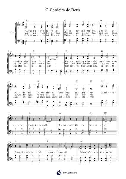 O Cordeiro de Deus Sheet Music by Ron Hamilton-Arr.Stelgil Kaycia