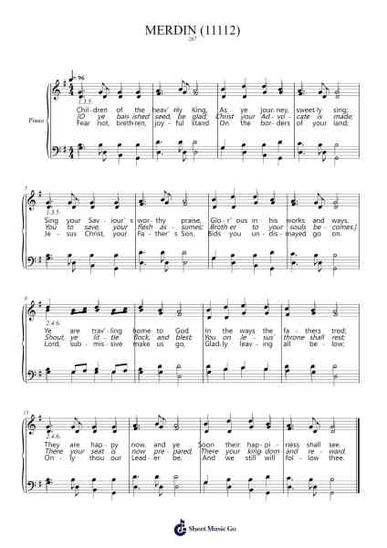 Traveling Home to God Sheet Music by Lowell Mason-Arr.Virlouis