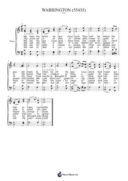 We Meet Together In Thy Name Sheet Music by Ralph Harrison-Arr.Puldair